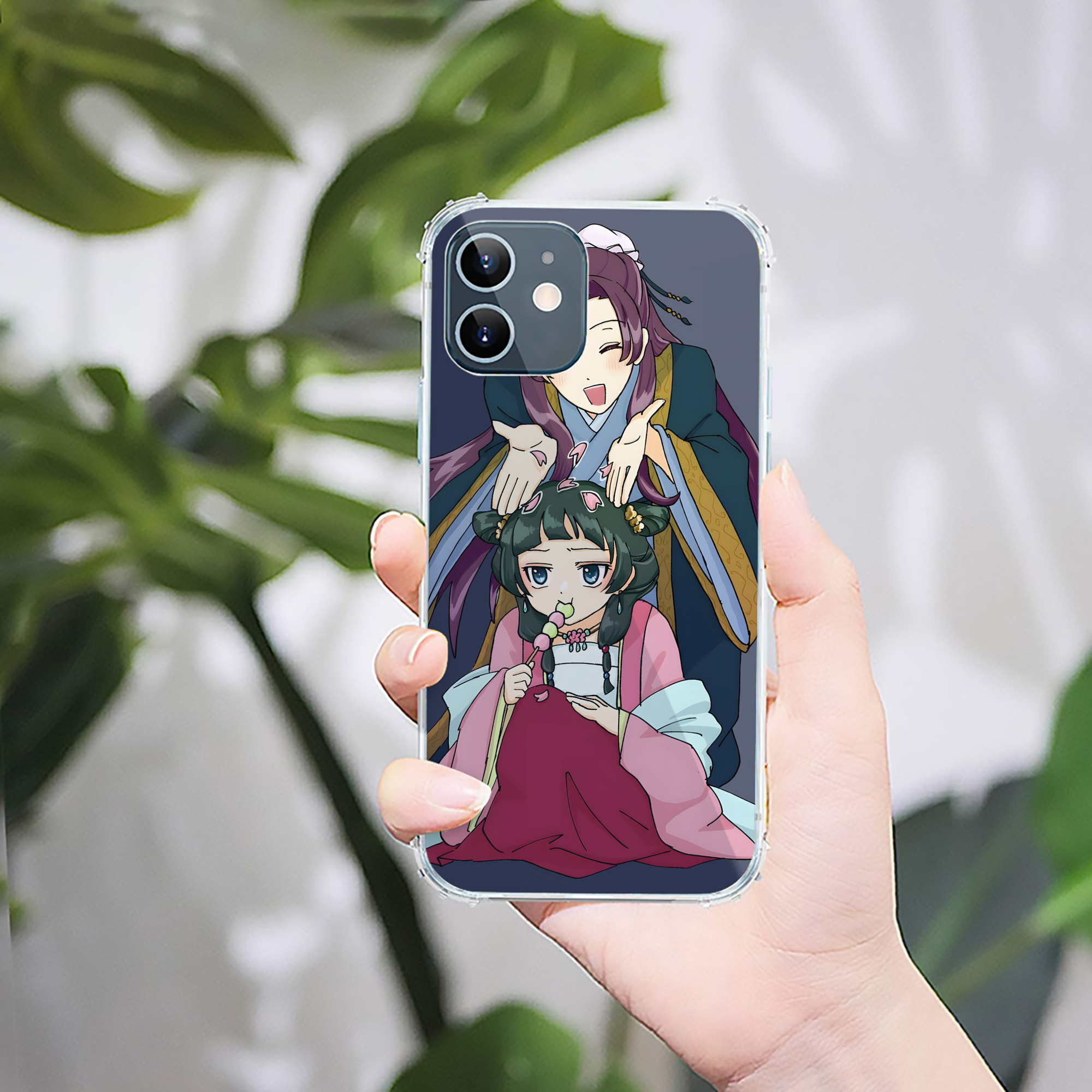 （画像用） 薬屋のひとりごと The Apothecary Diaries 【iPhone 12シリーズ対応】透明スマホケース（クリアソフトケース）